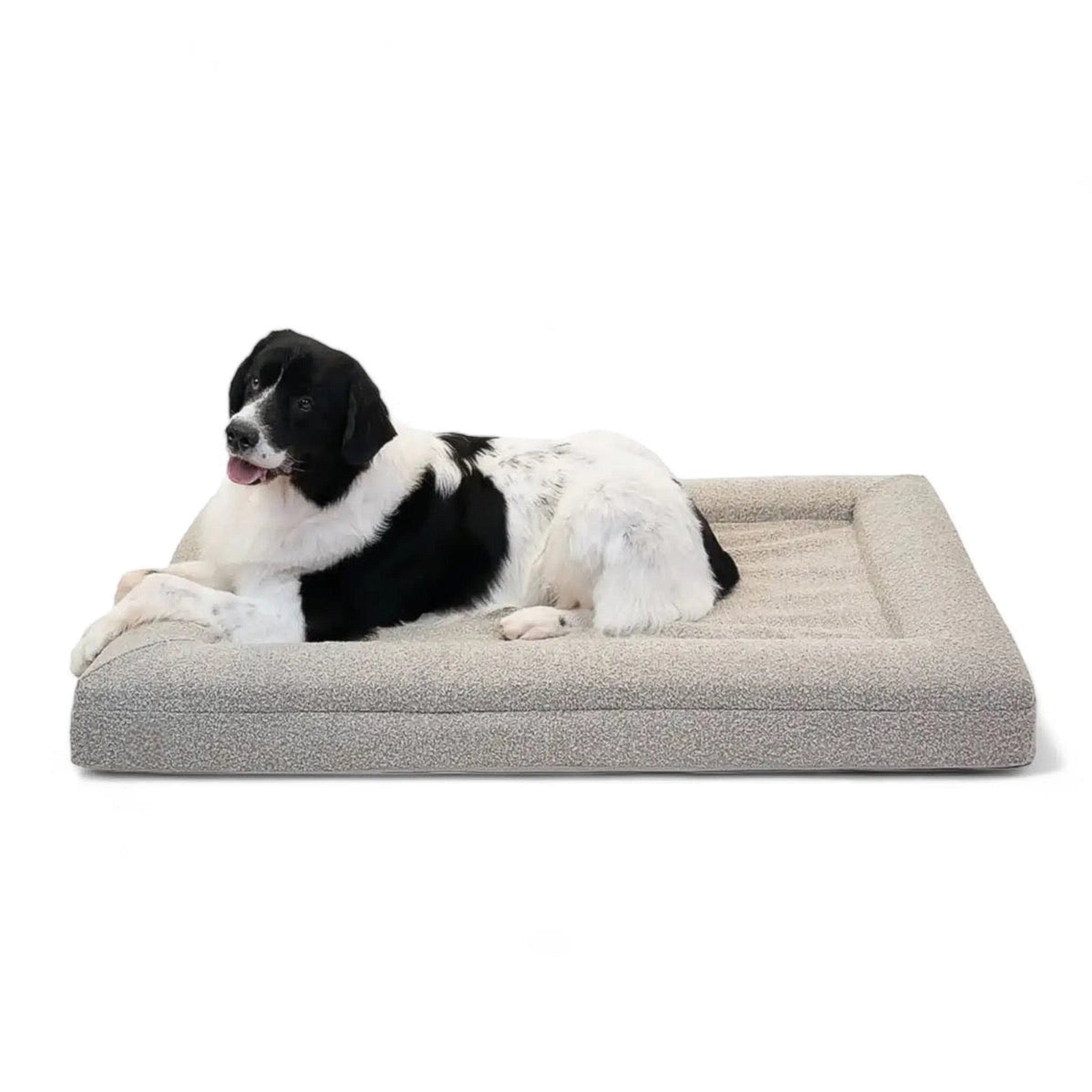 KLEINES LUXUS-BOUCLÉ ORTHOPÄDISCHES PEPPY PLUSH HUNDEBETT (WOLKE)