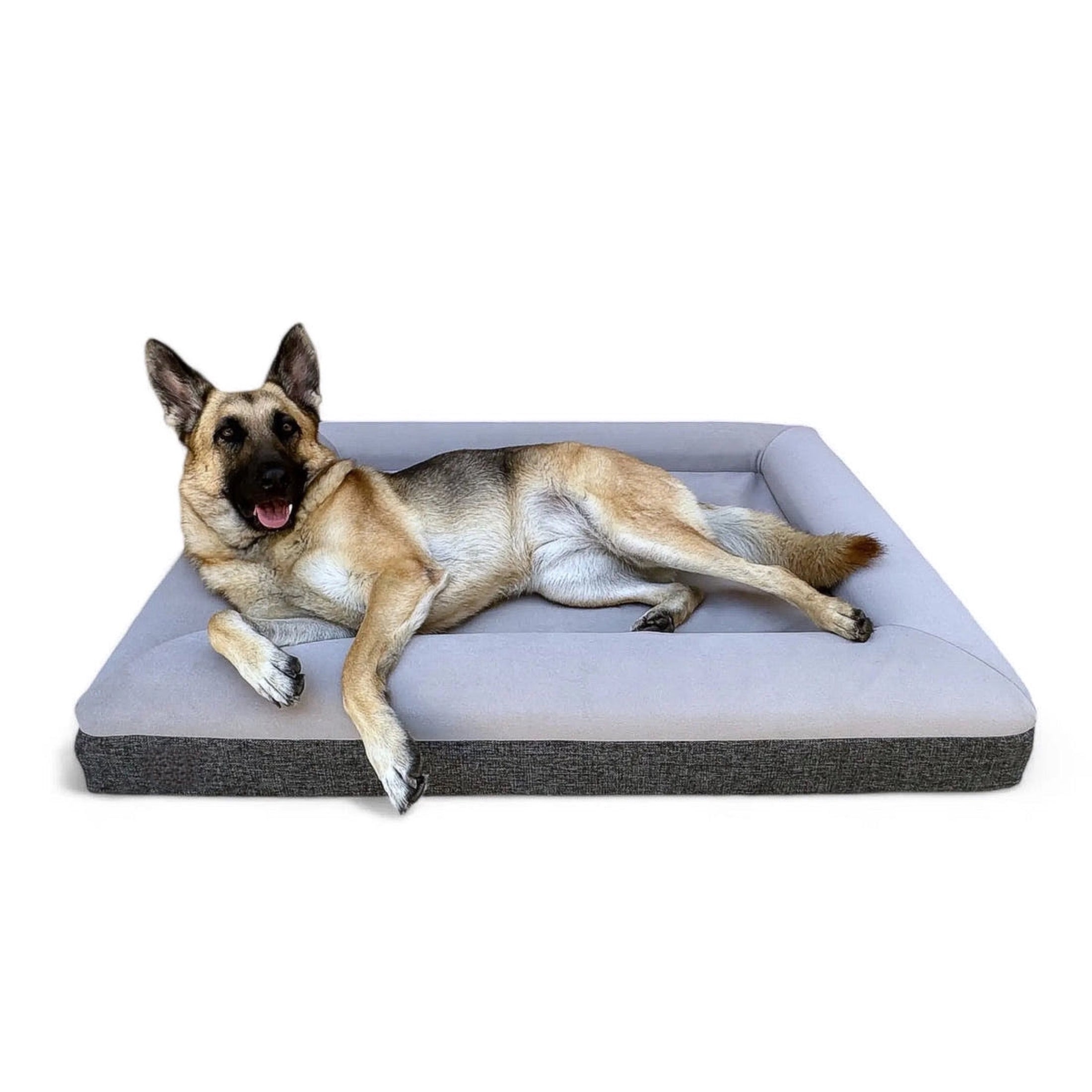 KLEINES LUXUS-BOUCLÉ ORTHOPÄDISCHES PEPPY PLUSH HUNDEBETT (WOLKE)