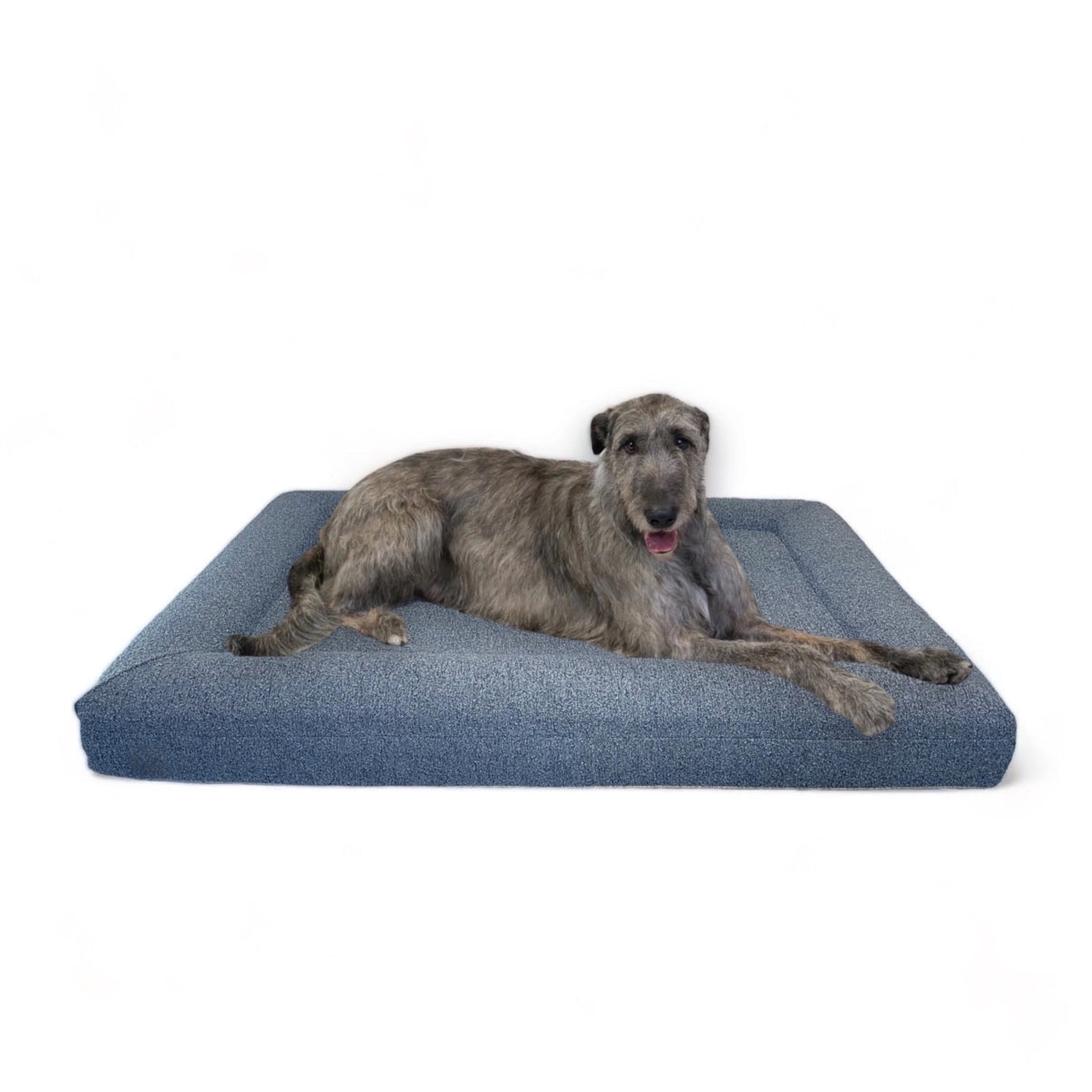 KLEINES LUXUS-BOUCLÉ ORTHOPÄDISCHES PEPPY PLUSH HUNDEBETT (WOLKE)